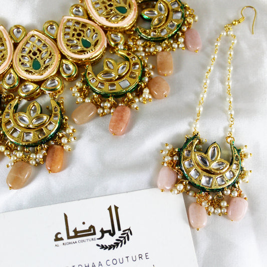 Nora - Peach Necklace