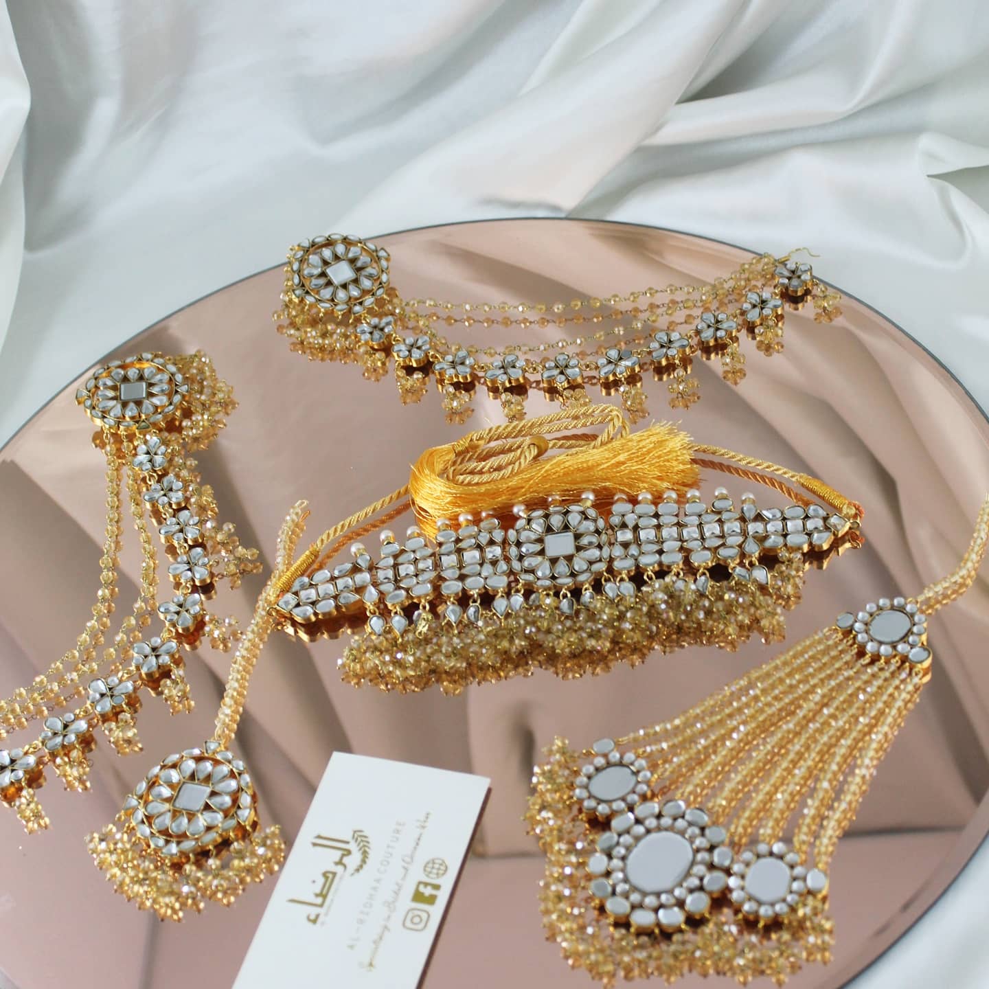 Anaya -  Kundan Bridal Set (Gold)