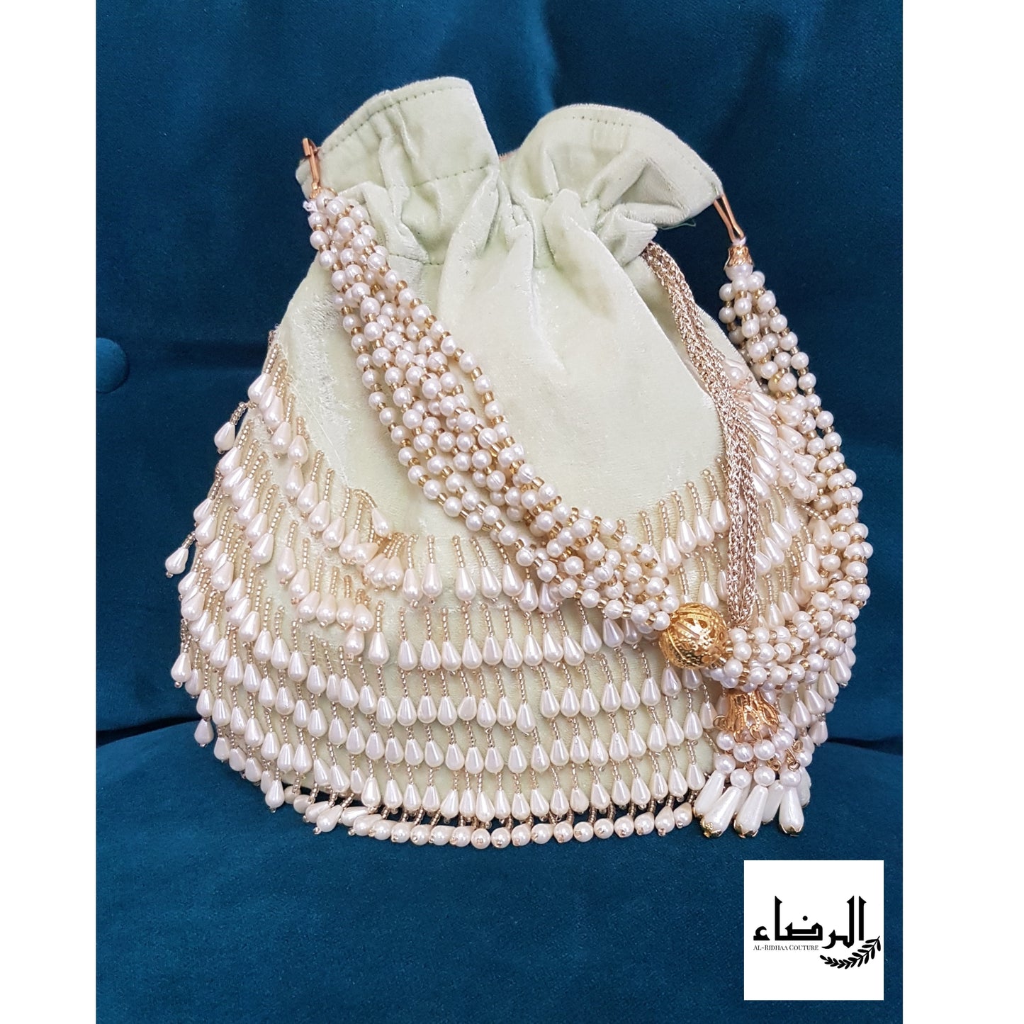 Rumaysa - Pearl Potli Bag