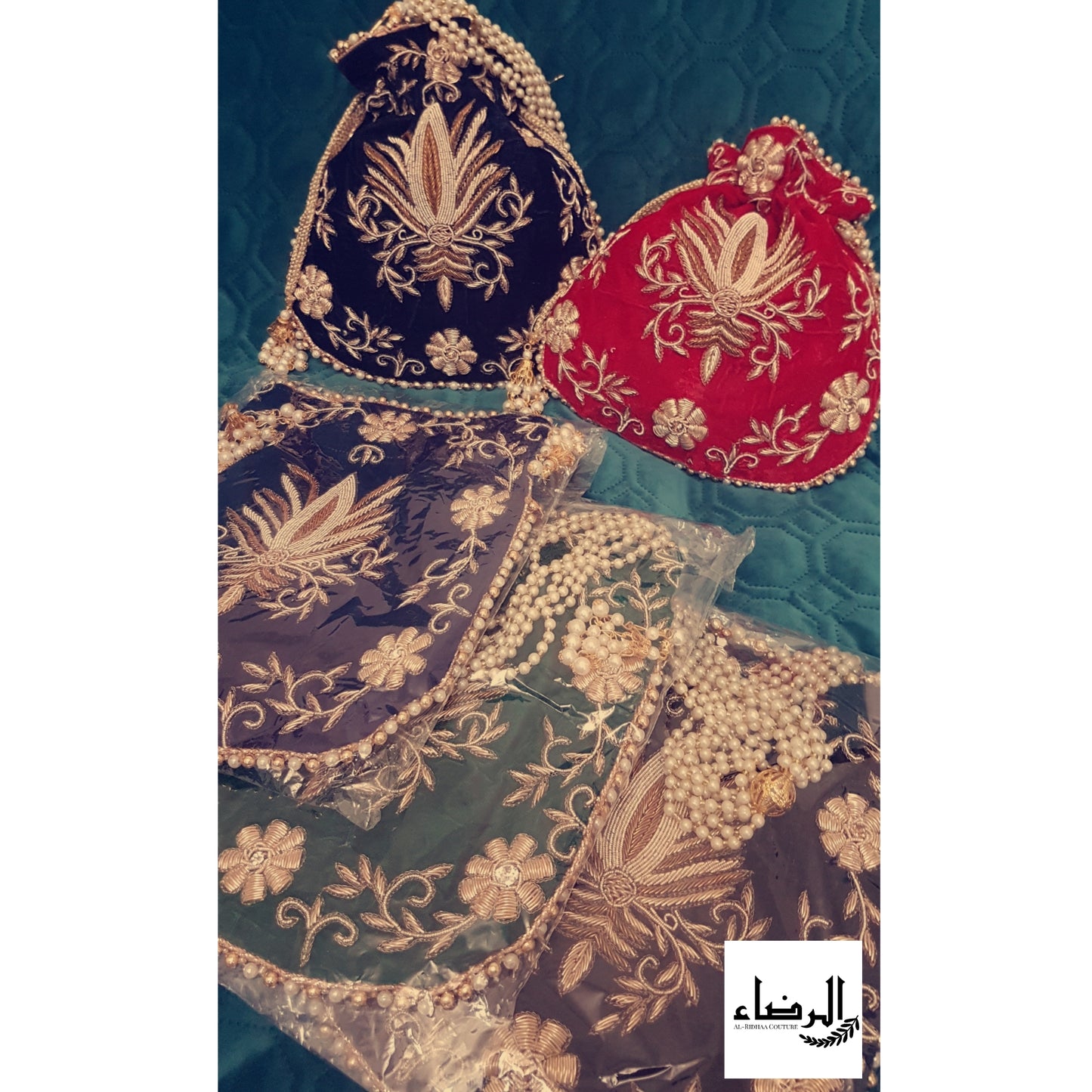 Alliya - Velvet Potli Bag