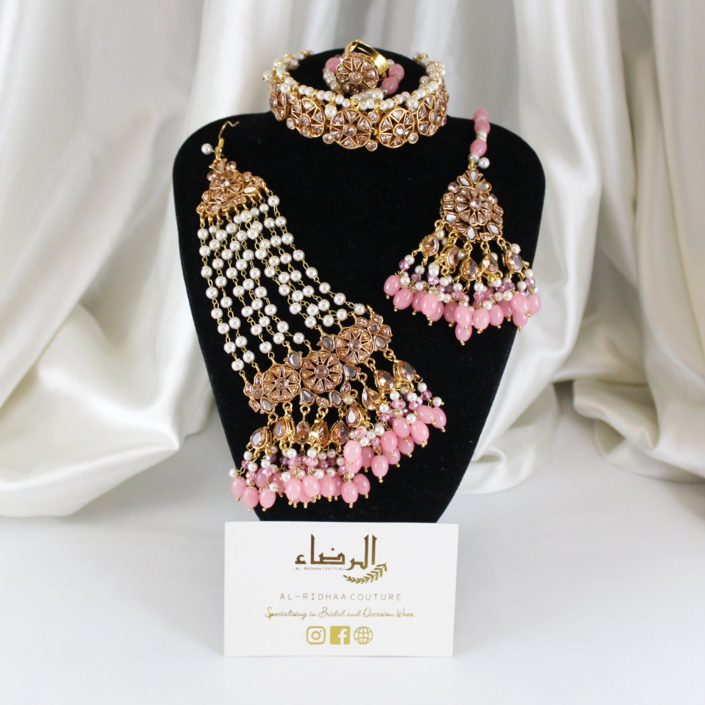 Faryal -  Bridal Set (Gold)