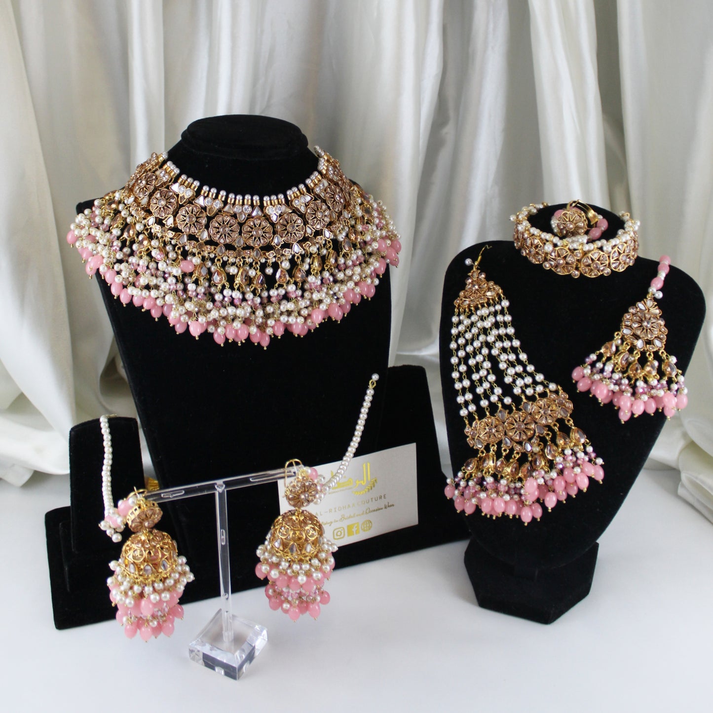 Faryal -  Bridal Set (Gold)