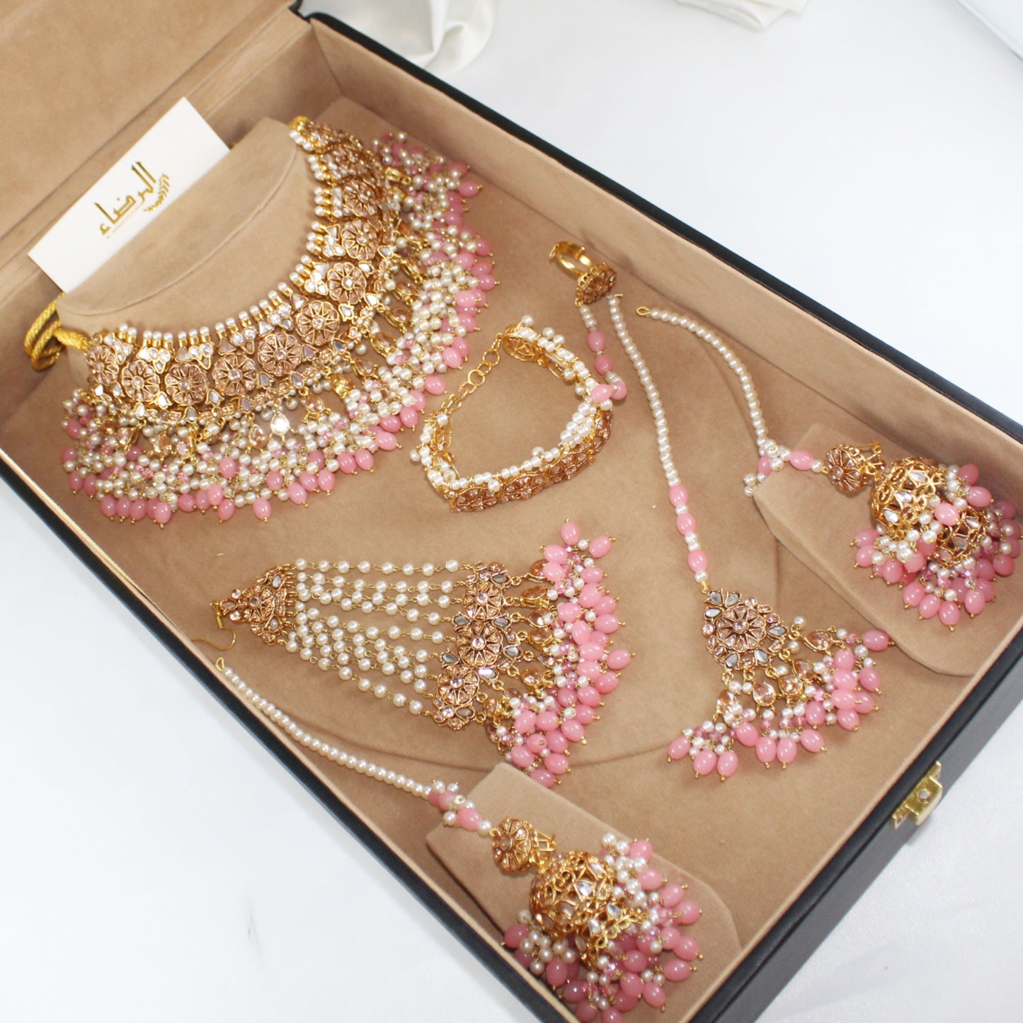 Faryal -  Bridal Set (Gold)