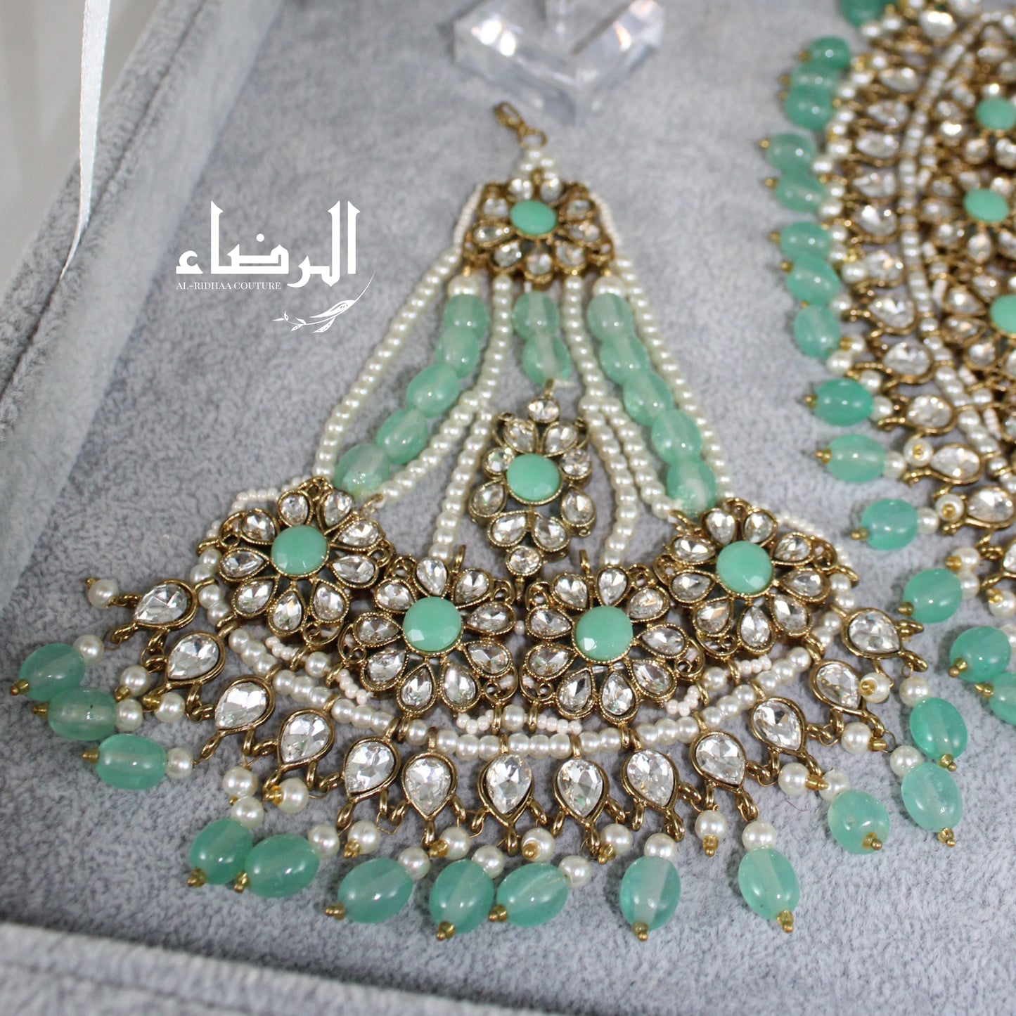 Isha - Pearl Bridal Set