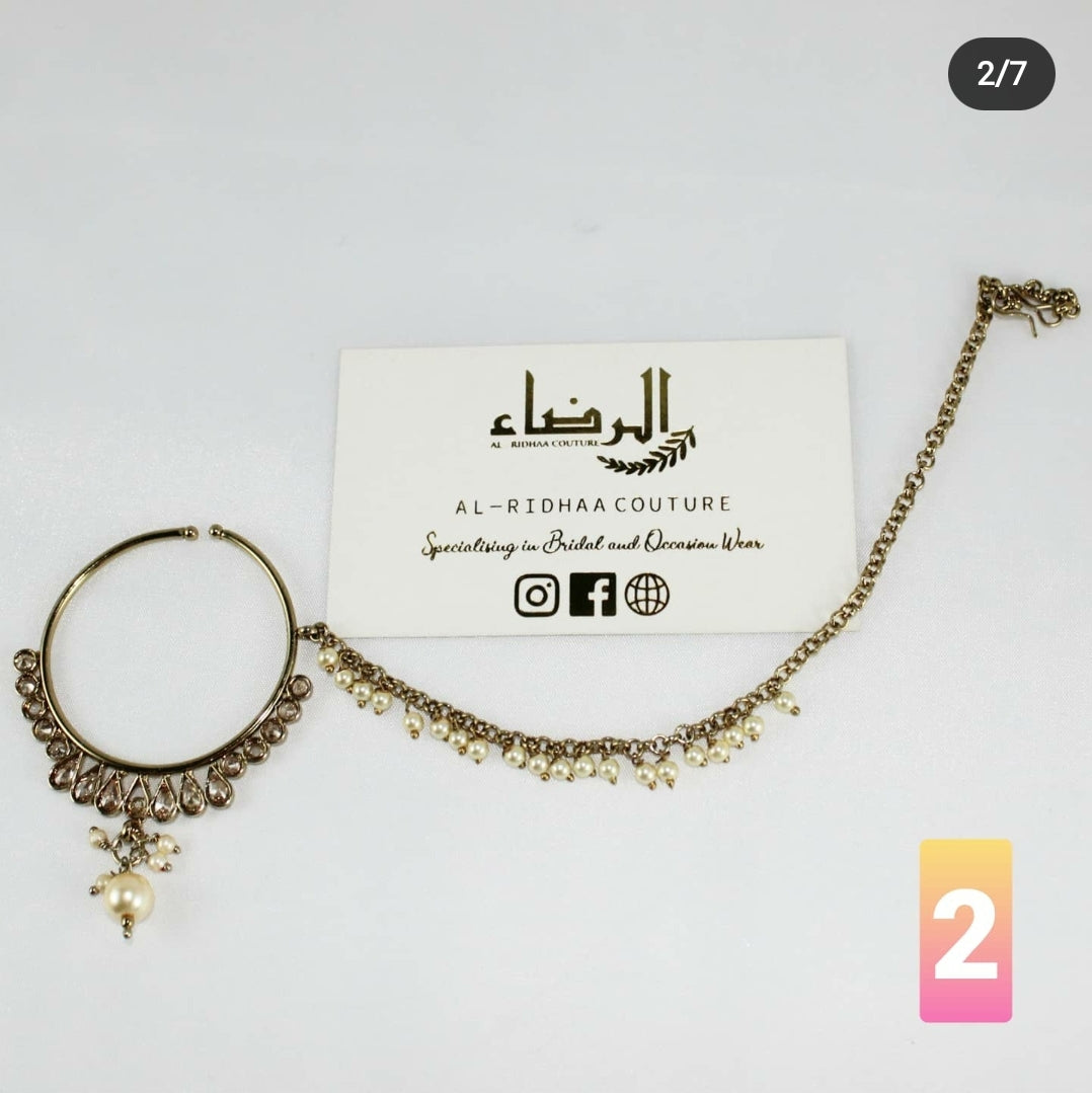 Ivory Nose Rings