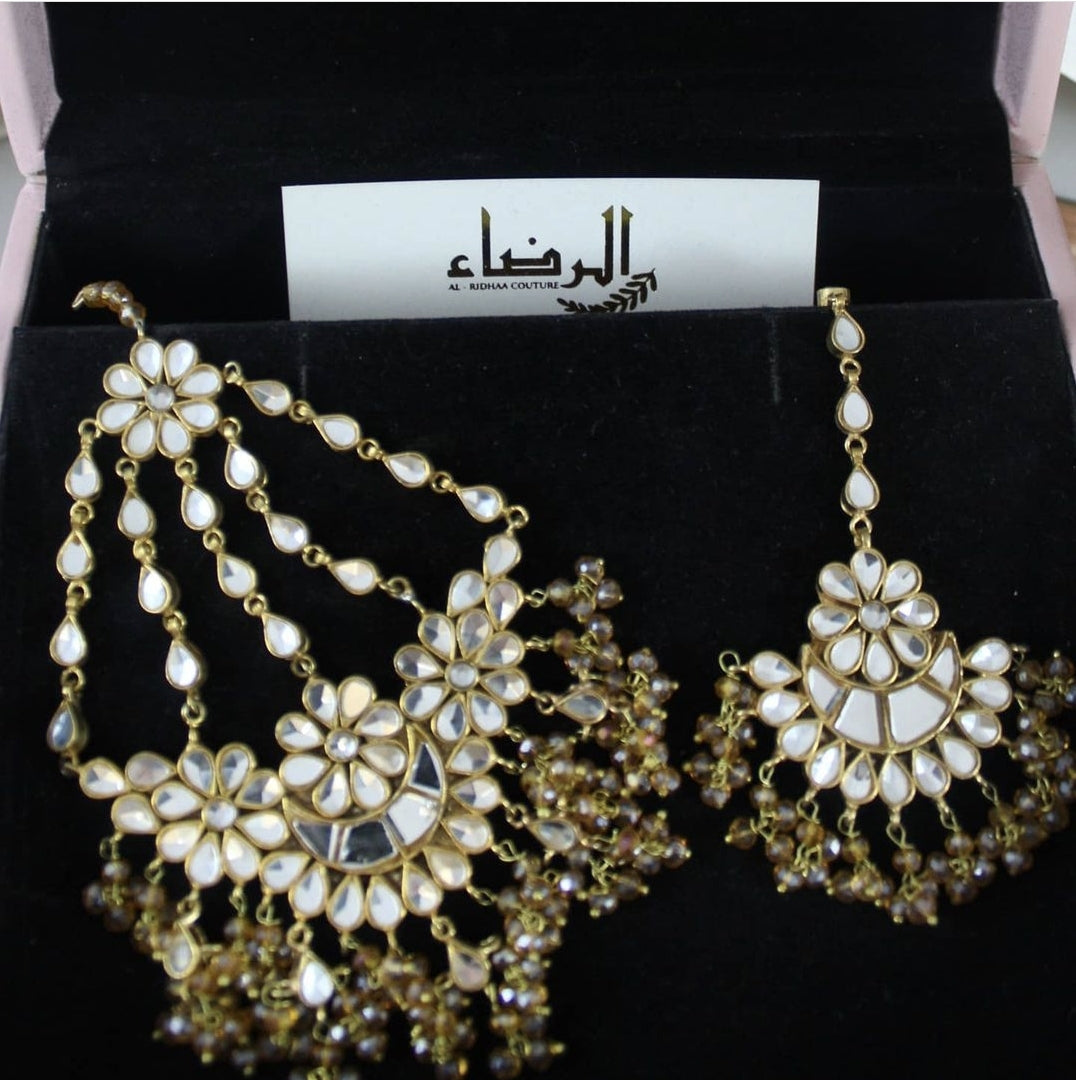 Jasmine - Full Earrings Set (Champagne)