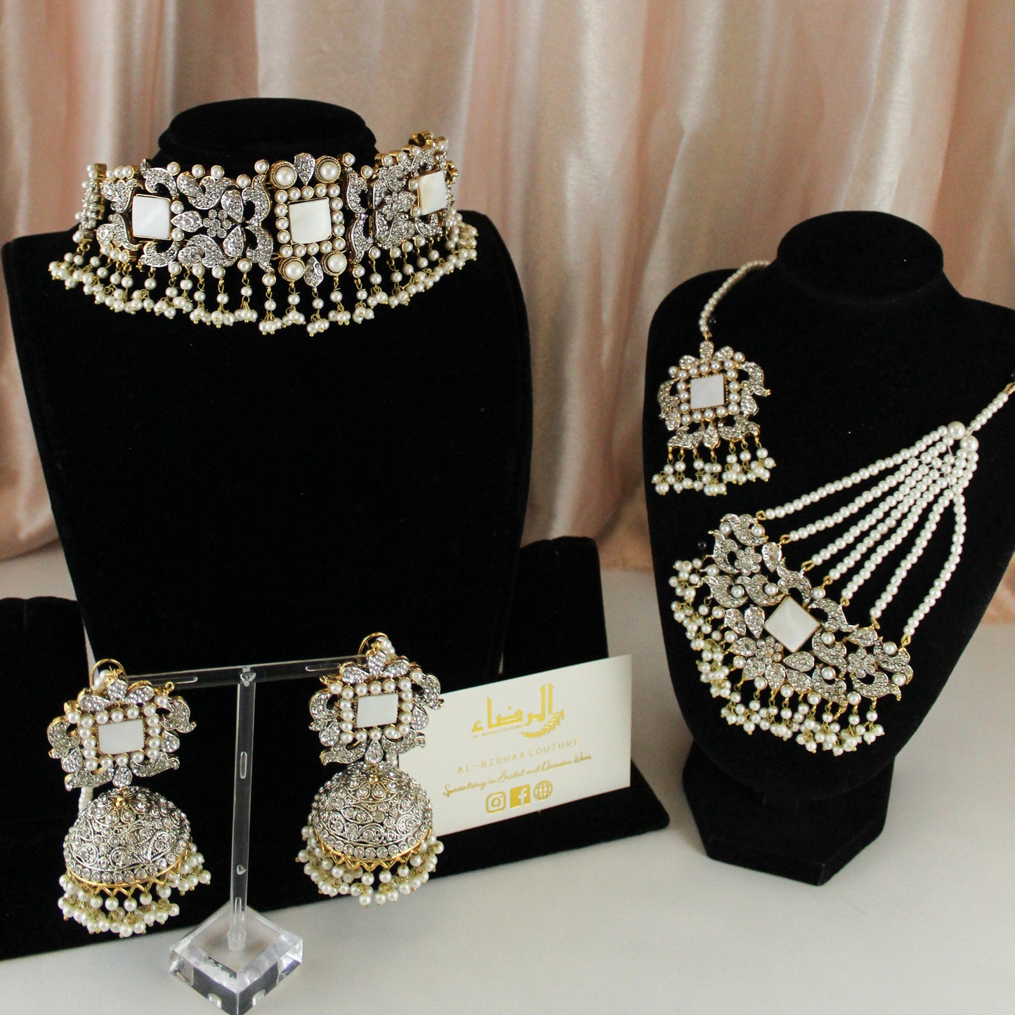 Sona - Choker Set (Silver)