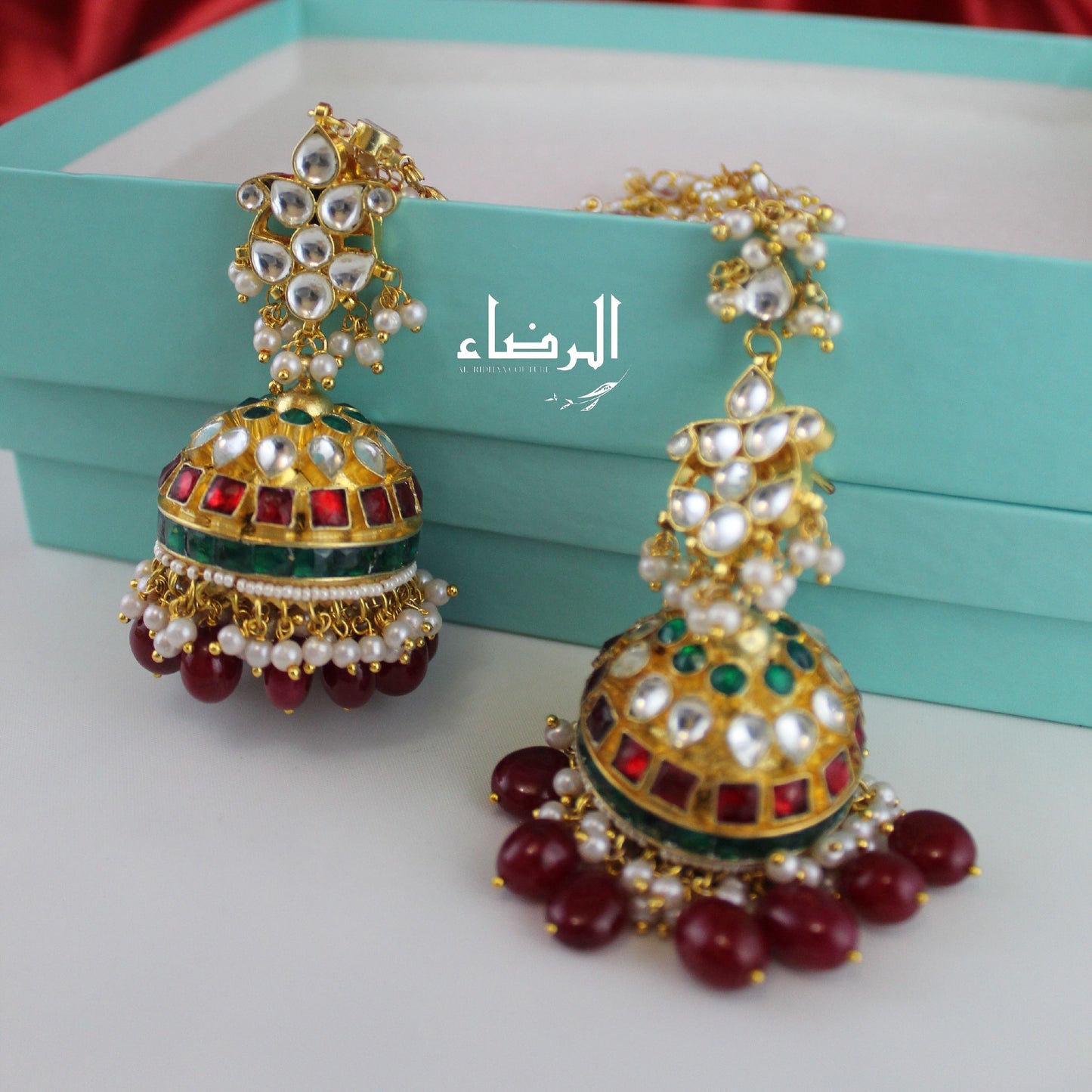 Tiana - Pachi Kundan Jhumke