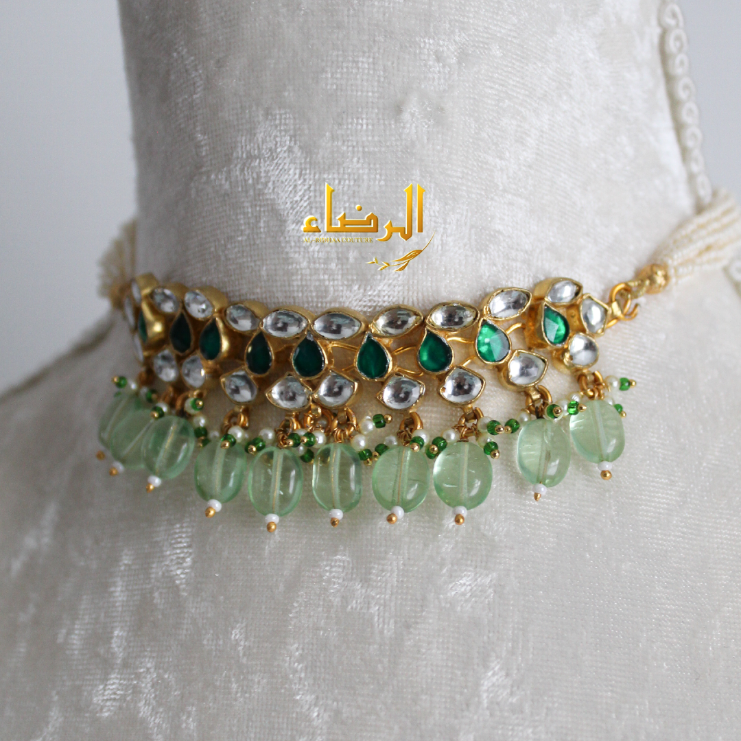 Vaani - Pachi Kundan Choker Set (Mini)