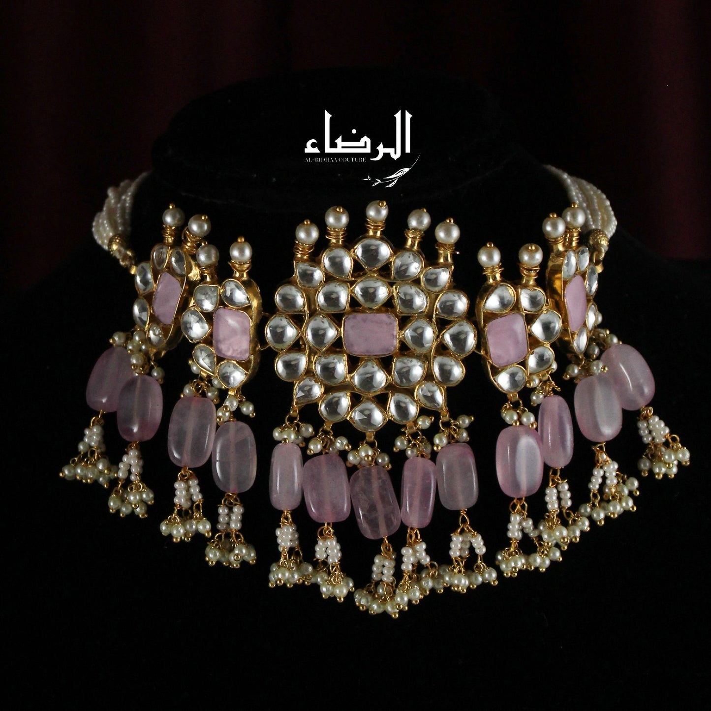 Sana- Pachi Kundan Choker Set
