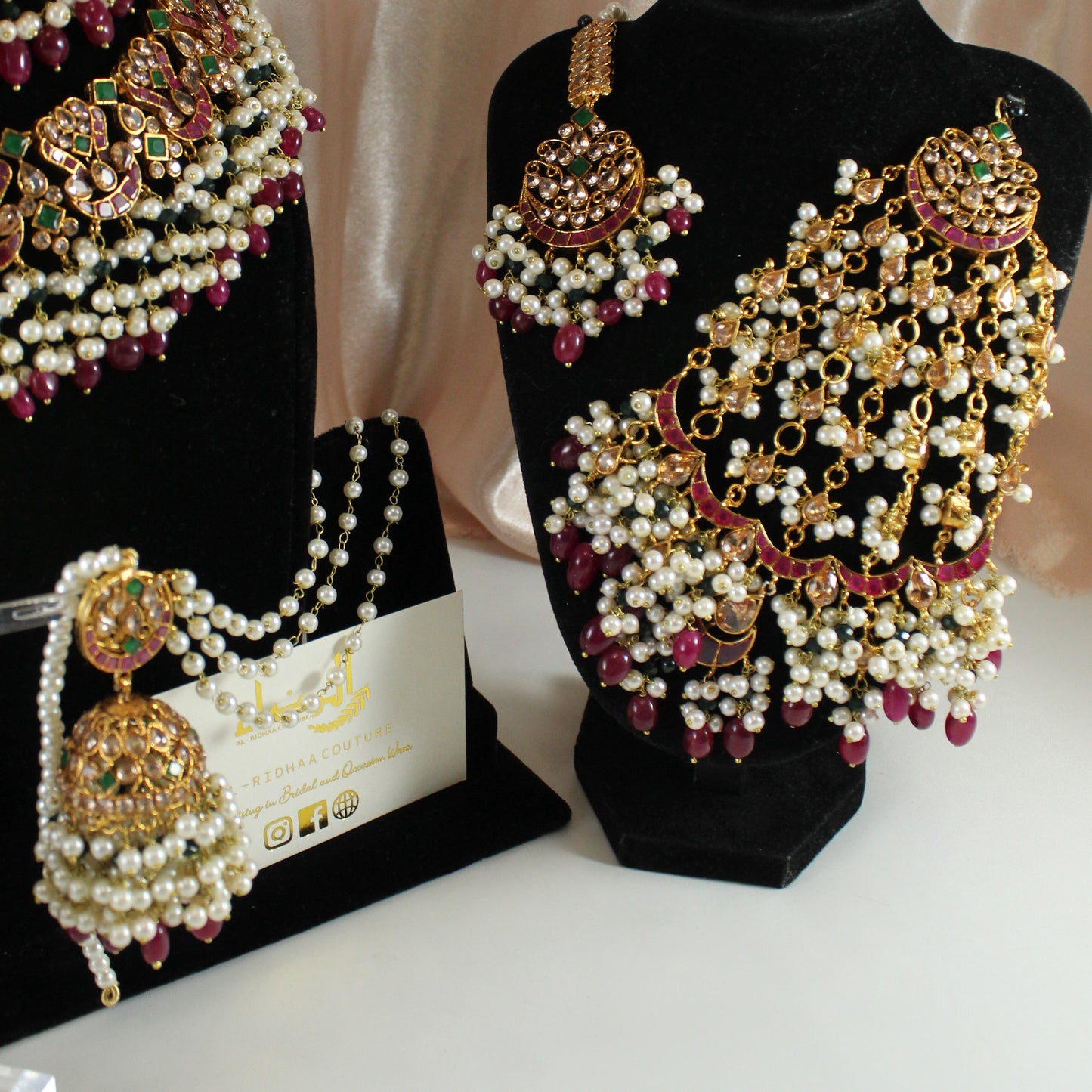 Haiqa  - Double Choker Bridal Set