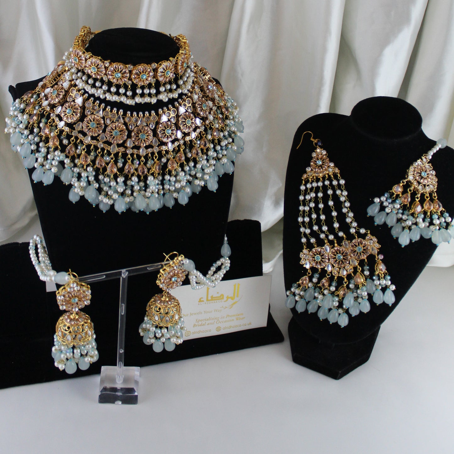 Hoorain -  Bridal Set (Blue)