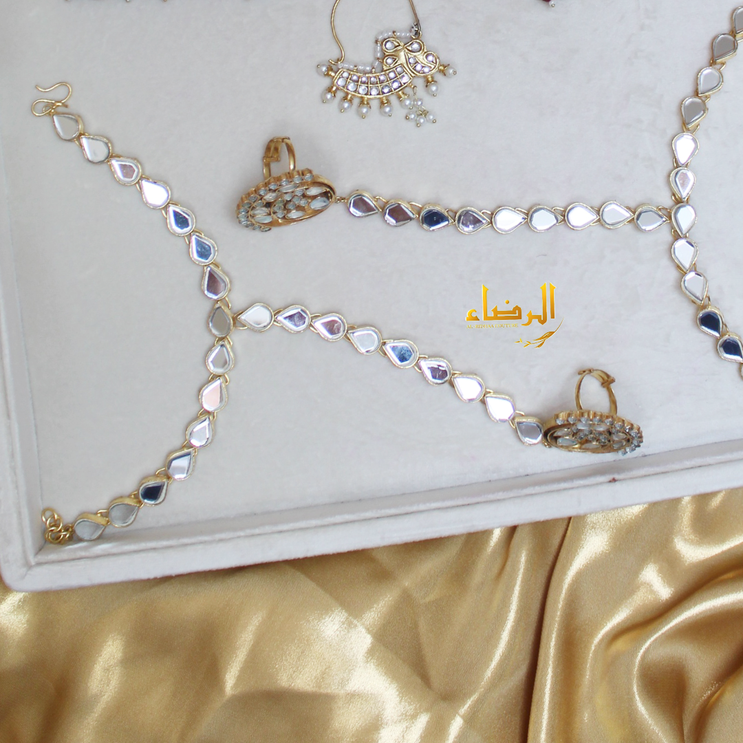 Jasmine - Blue Kundan Bridal Set