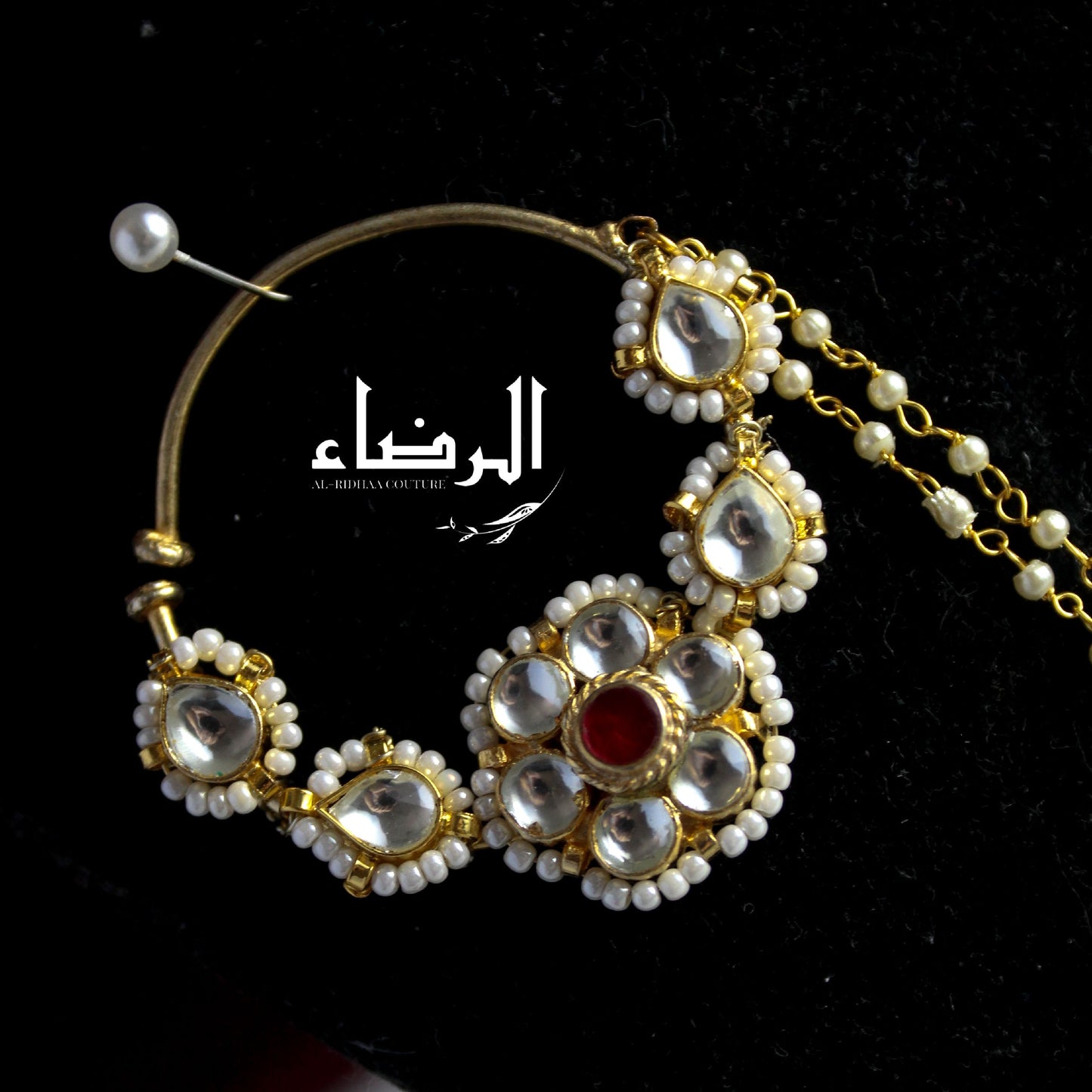 Saachi - Pachi Kundan Noserings