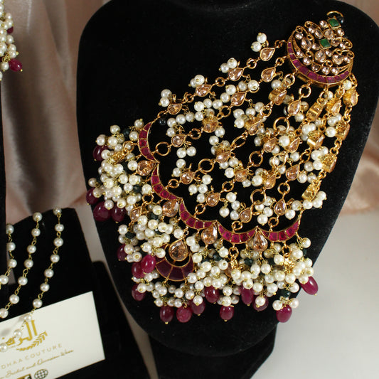 Haiqa  - Double Choker Bridal Set