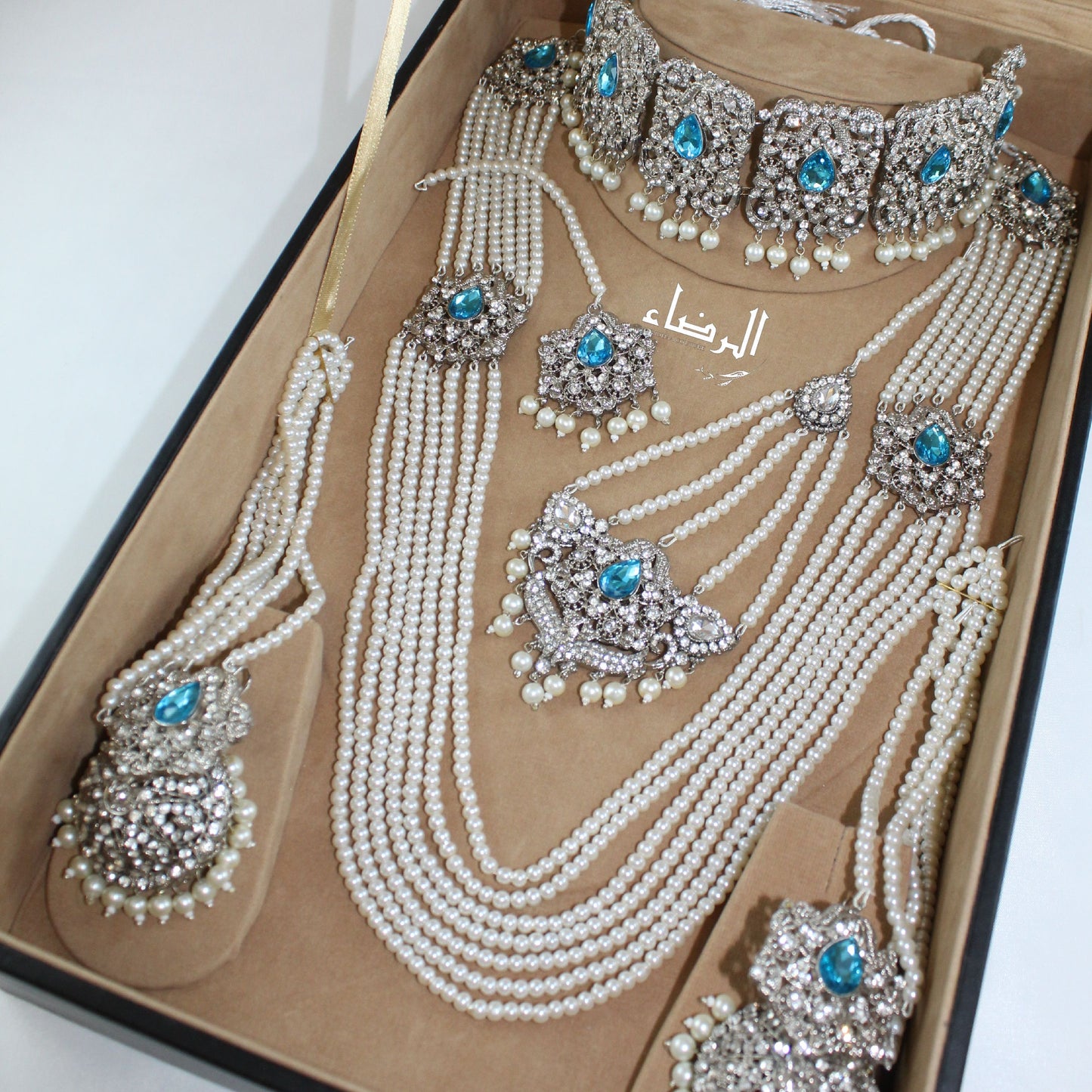 Alayna - Bridal Set (Blue)