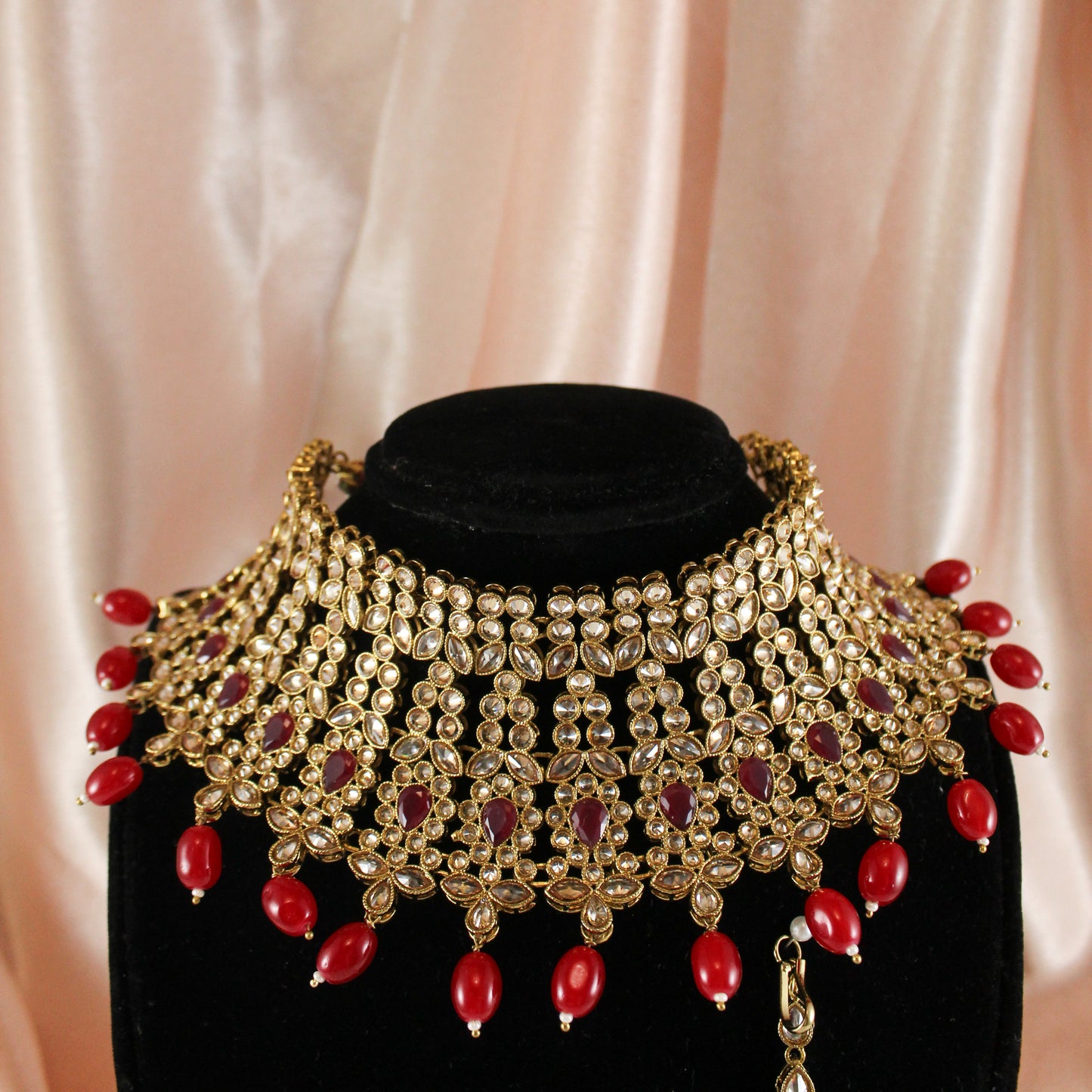 Ruksana - Bridal Set (maroon)