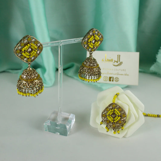 Reha- Tikka & Earrings