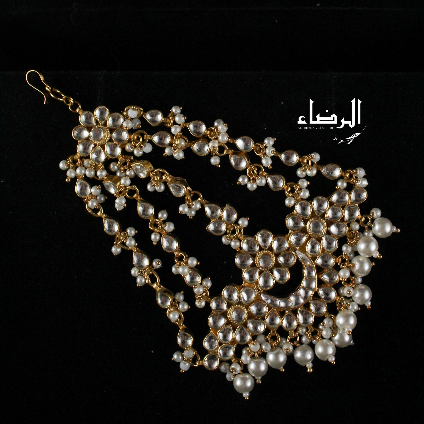 Sana - Pachi Kundan Jhoomars