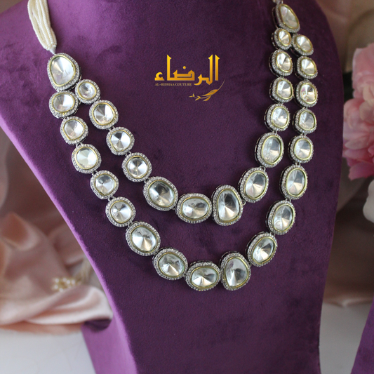 Hira - Necklace Set (Silver)