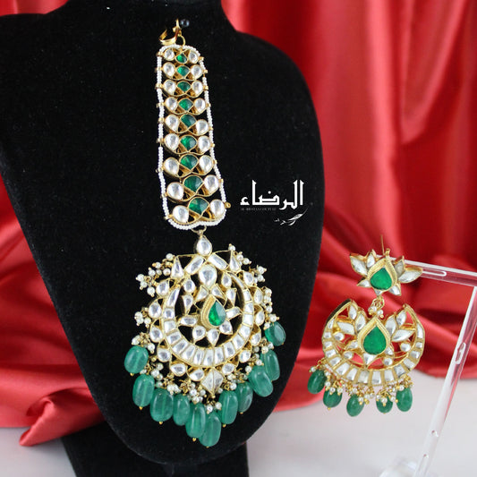 Lotus - Pachi Kundan Chandbaalis