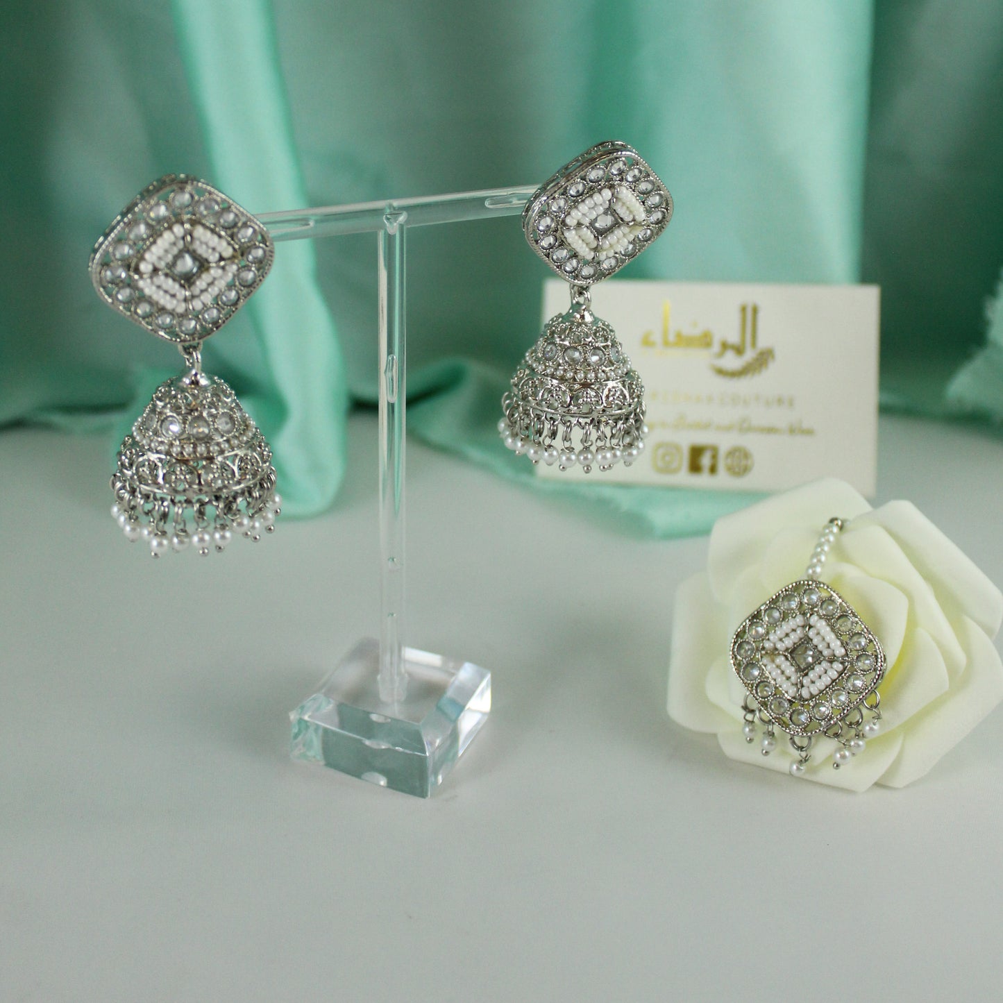 Reha- Tikka & Earrings
