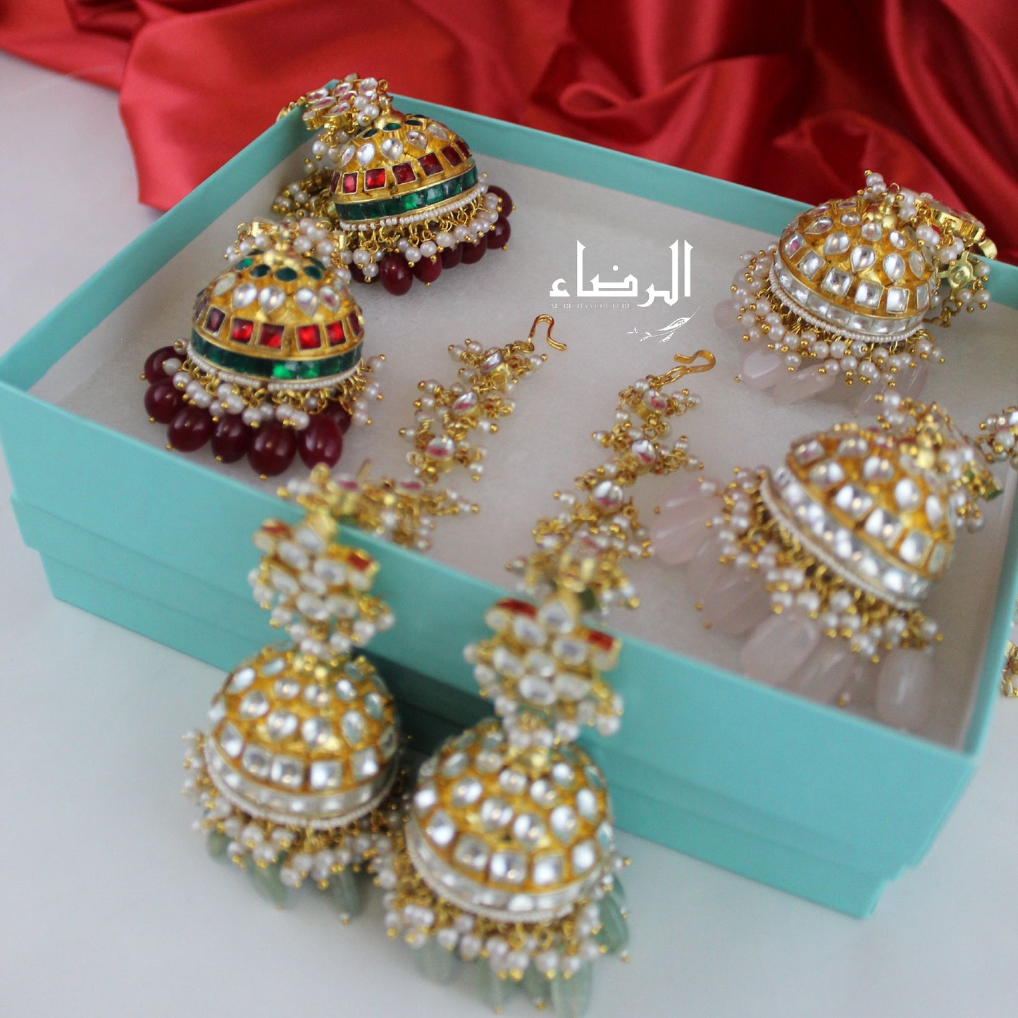 Tiana - Pachi Kundan Jhumke