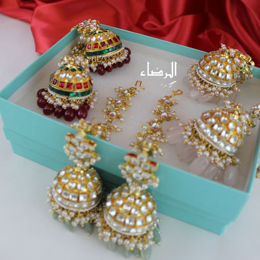 Tiana - Pachi Kundan Jhumke