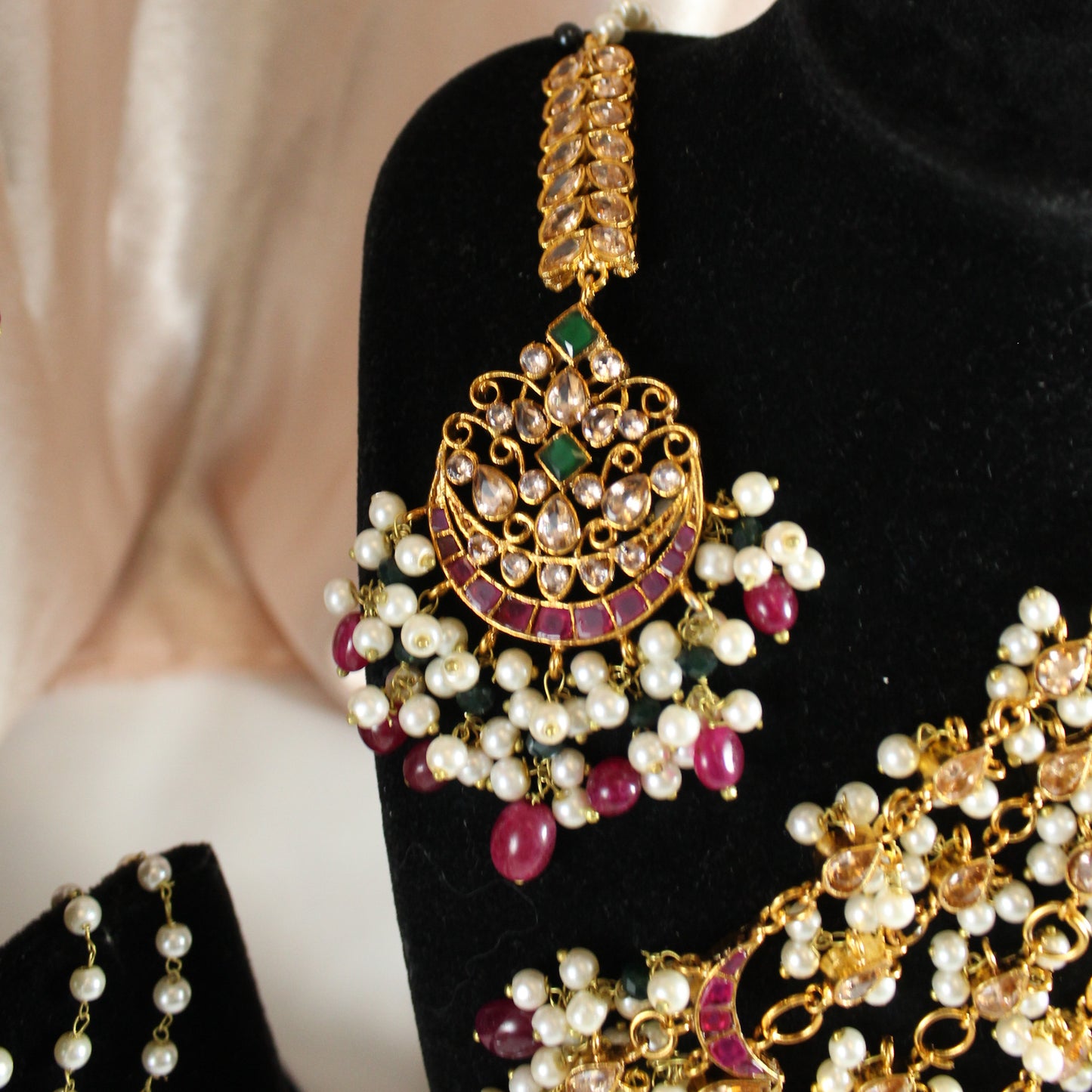 Haiqa  - Double Choker Bridal Set