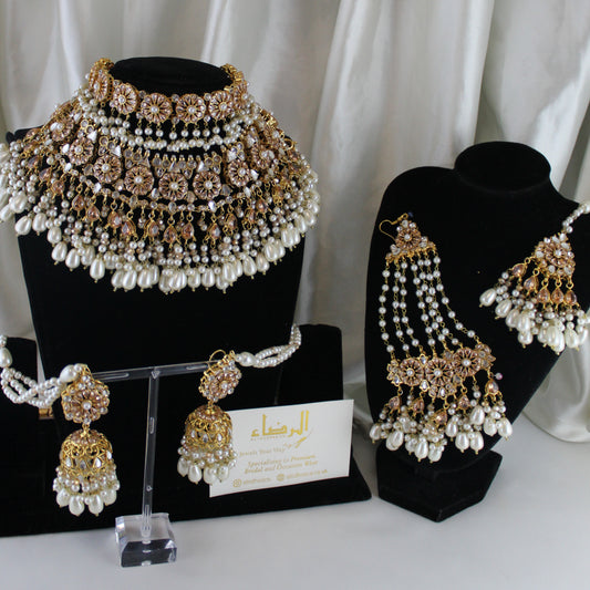Hoorain -  Bridal Set (White)