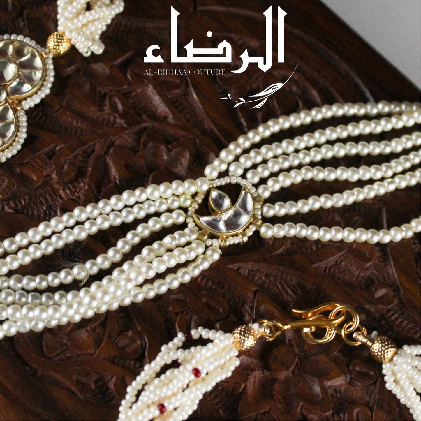 Saachi - Pachi Kundan Hand Peices