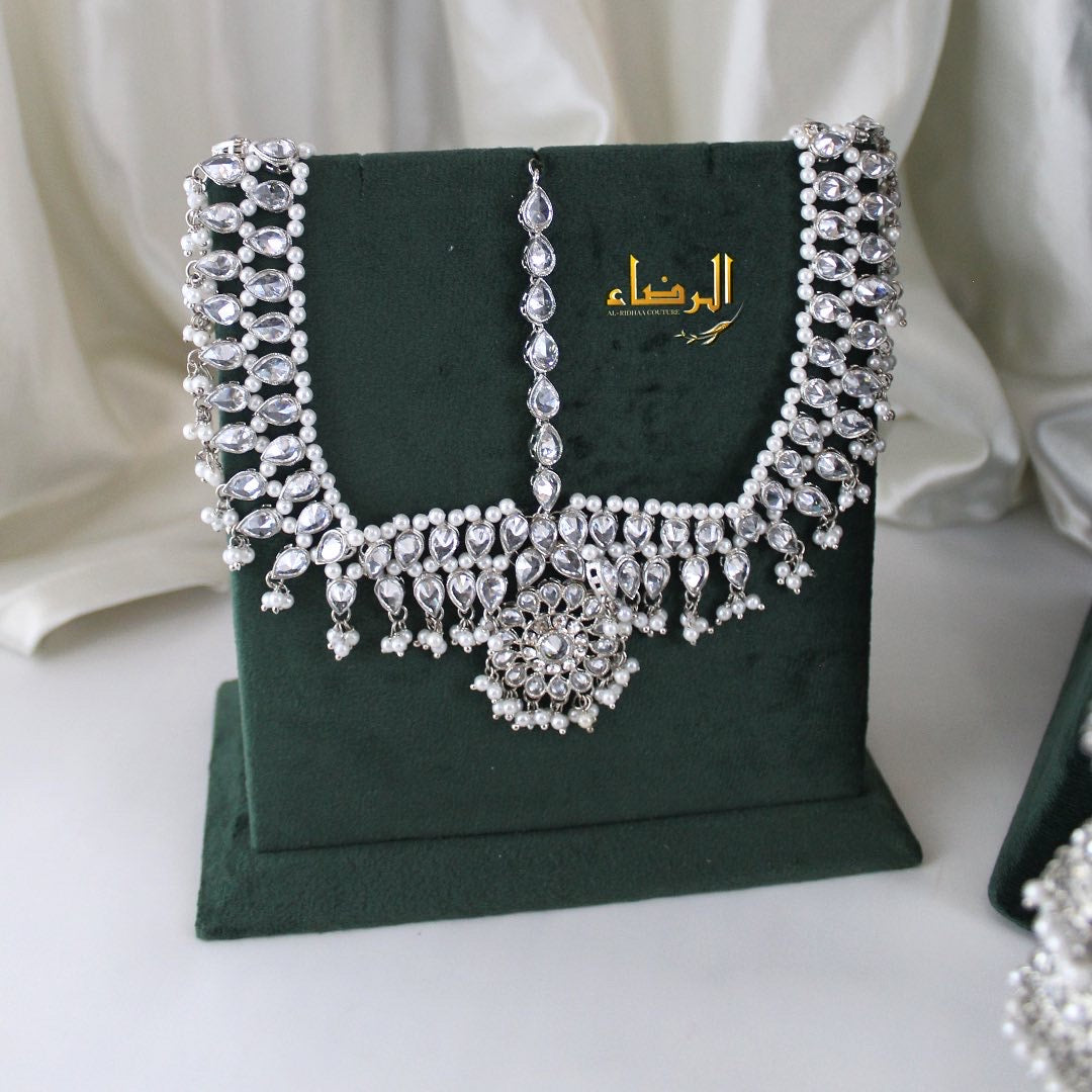 Hina - Bridal Set (Silver)