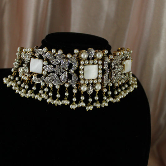 Sona - Choker Set (Silver)