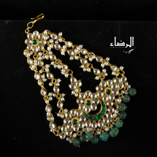 Sana - Pachi Kundan Jhoomars