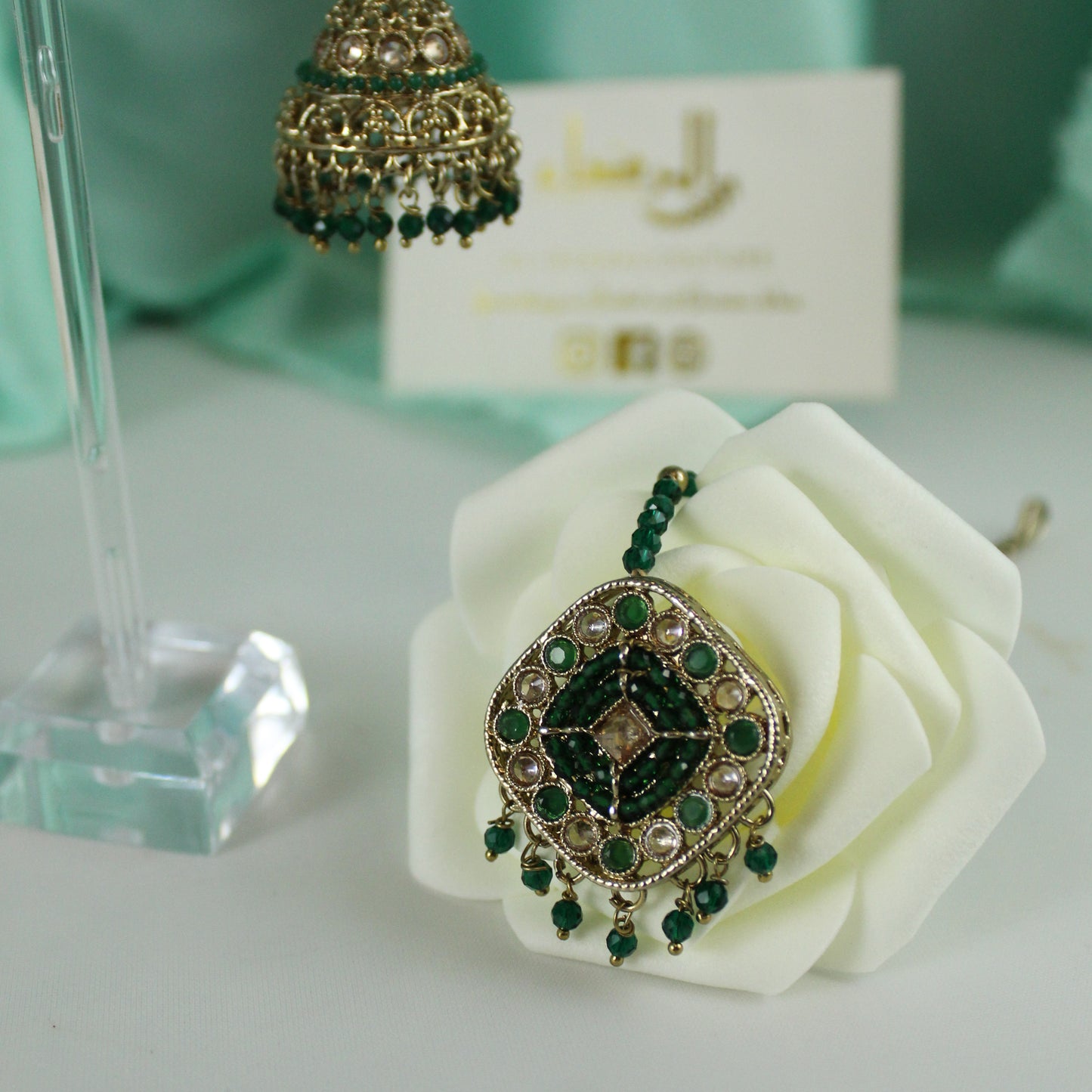Reha- Tikka & Earrings