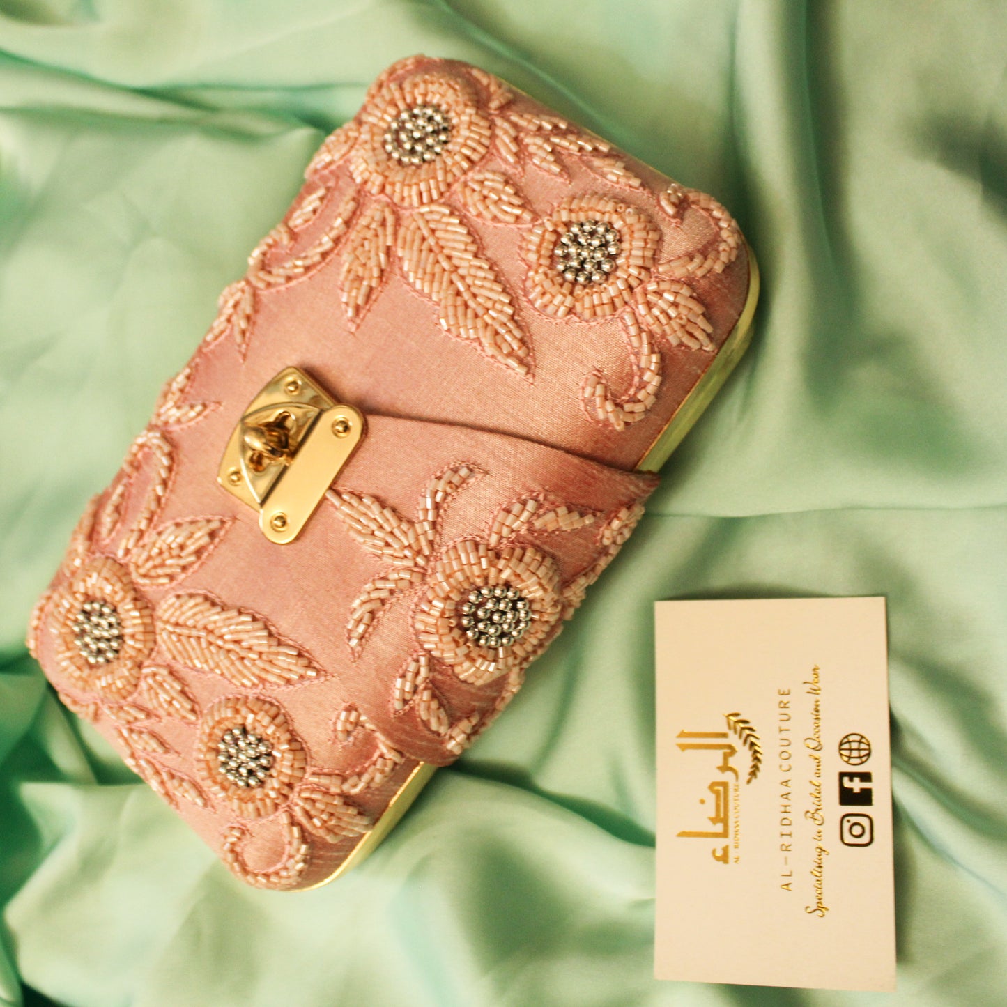 Maryam - Embroidered Clutch