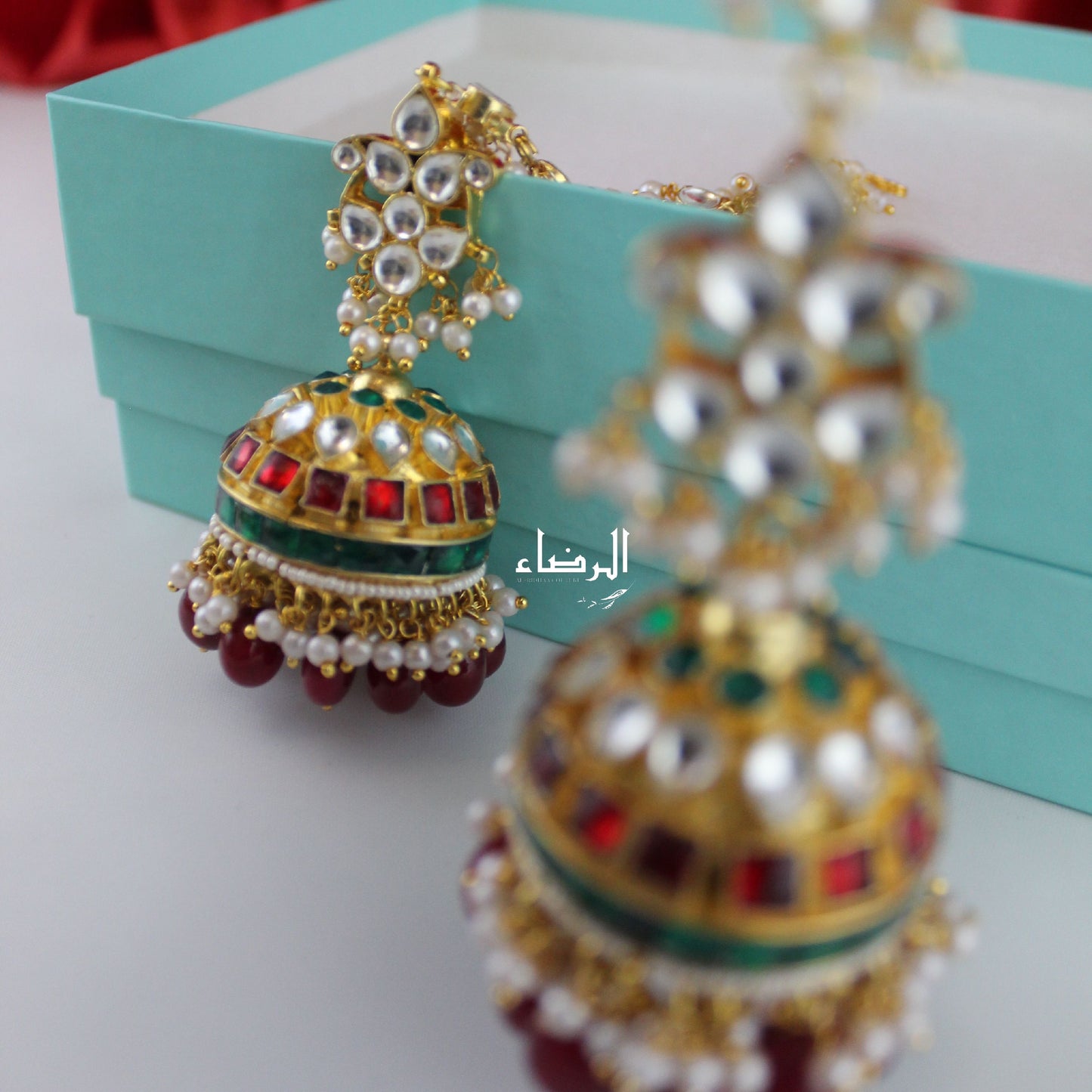 Tiana - Pachi Kundan Jhumke