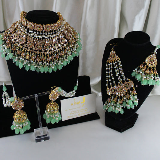 Hoorain -  Bridal Set (Green)