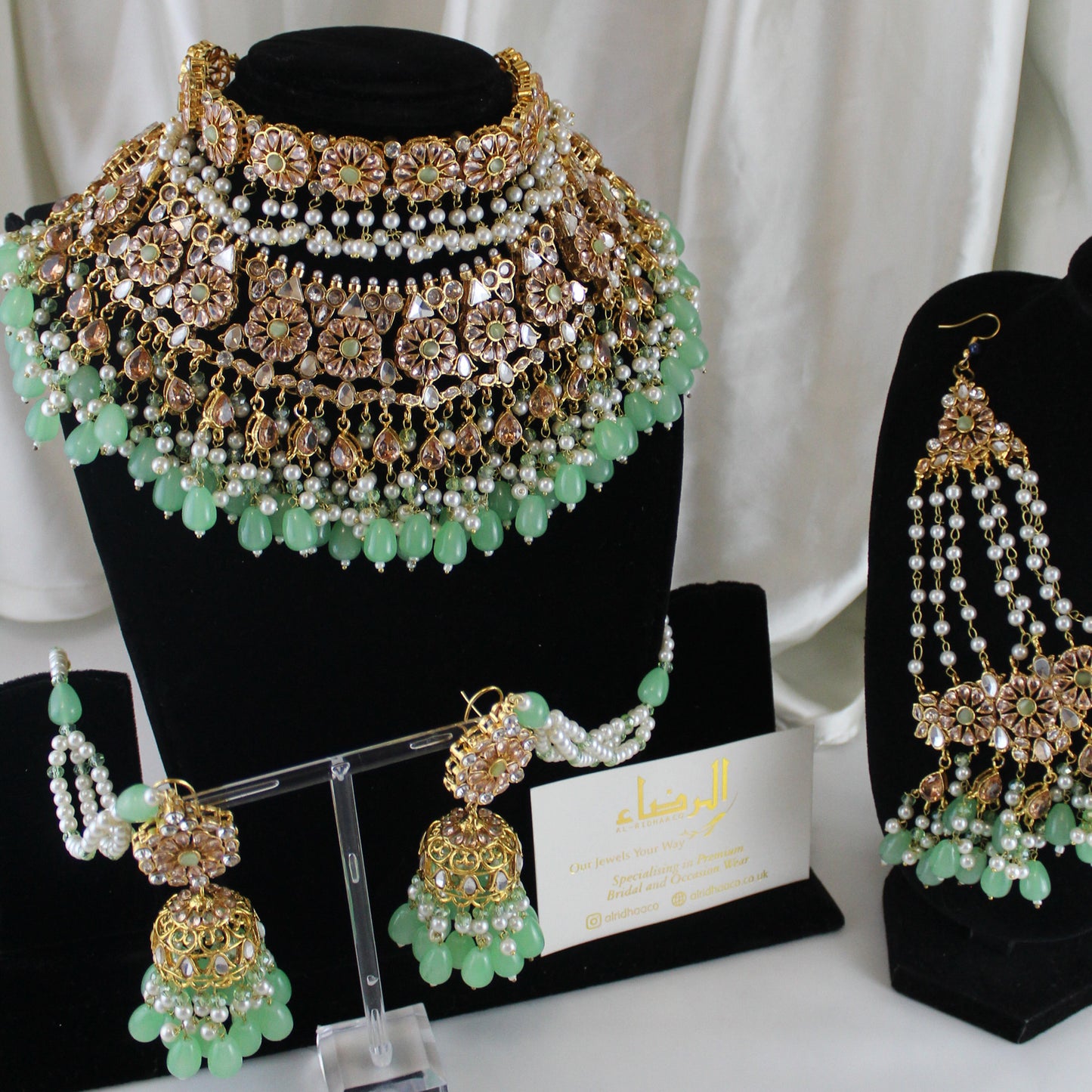Hoorain -  Bridal Set (Green)