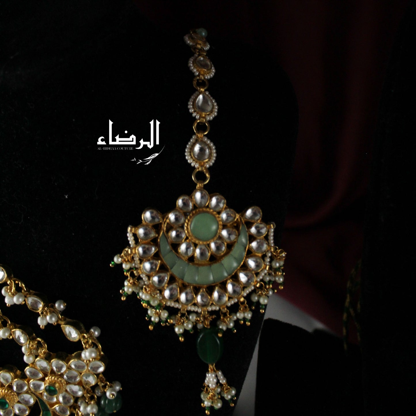 Sana- Pachi Kundan Choker Set
