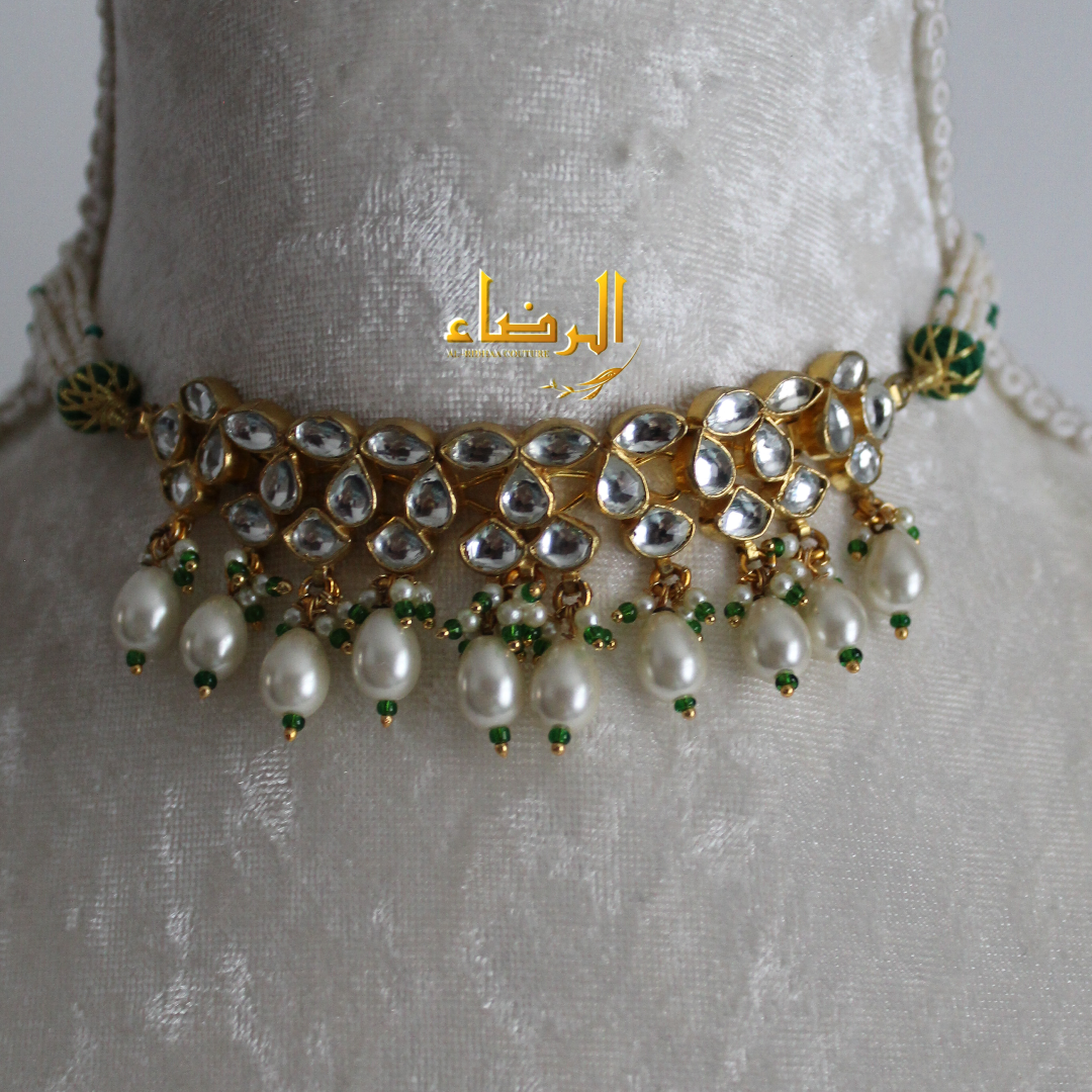 Vaani - Pachi Kundan Choker Set (Mini)