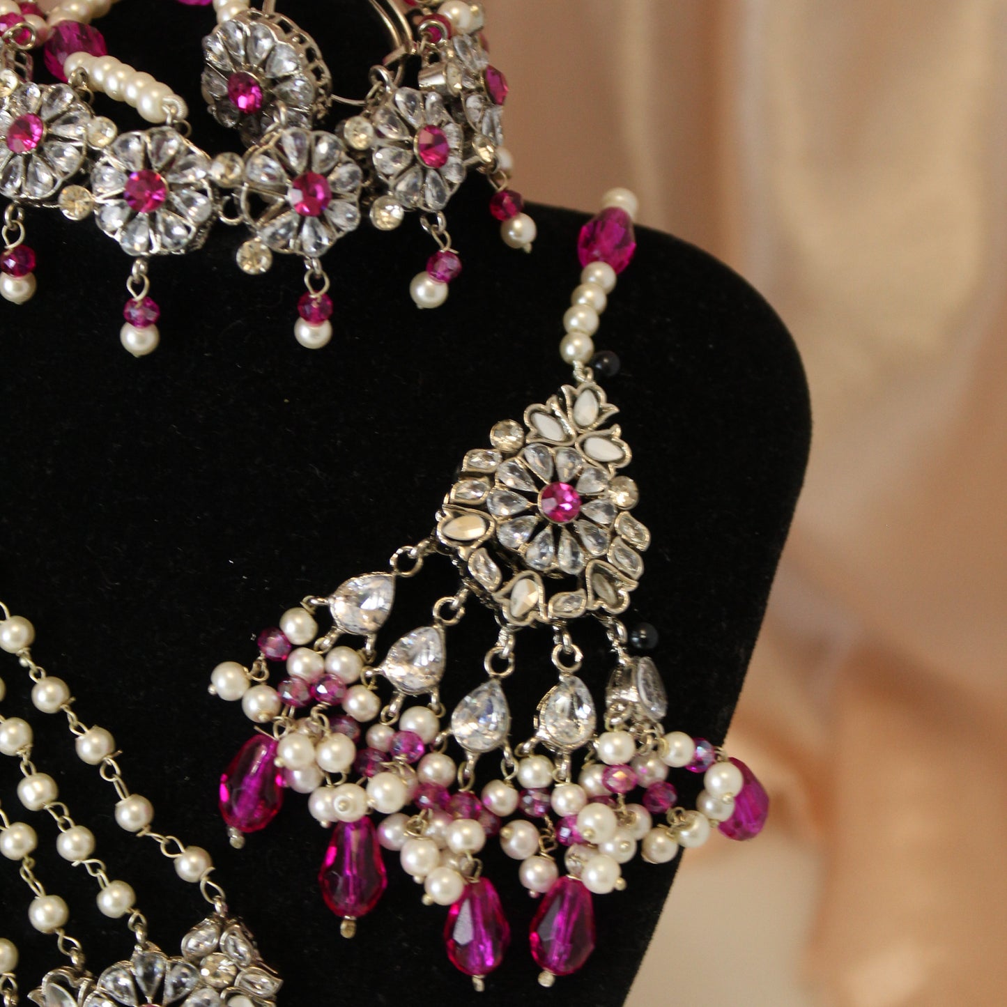 Faryal -  Bridal Set (Silver)
