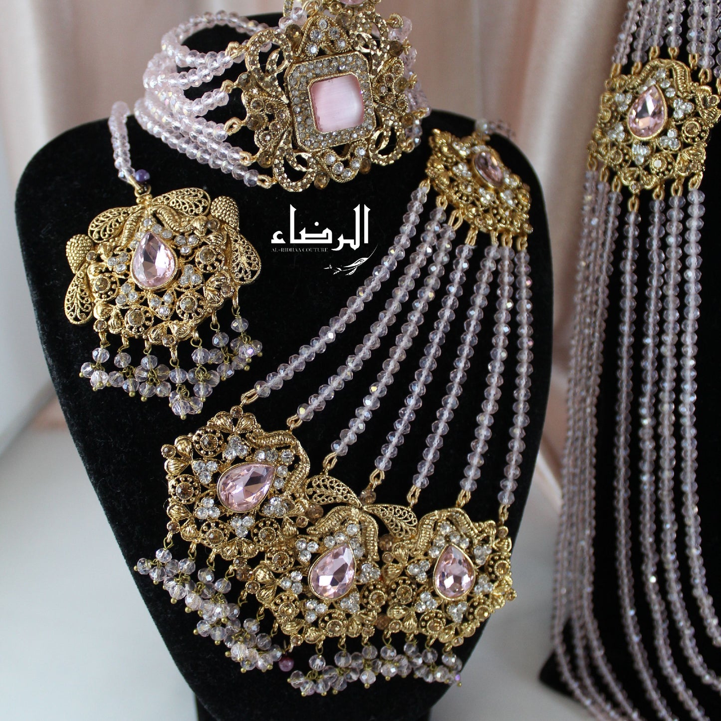 Alayna - Bridal Set (Pink)