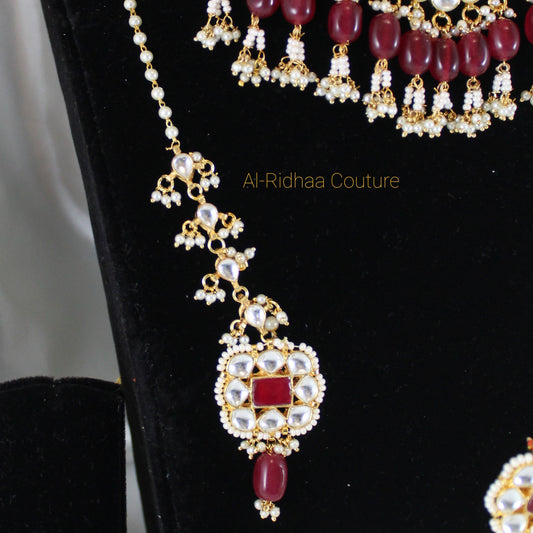 Sana- Pachi Kundan Choker Set