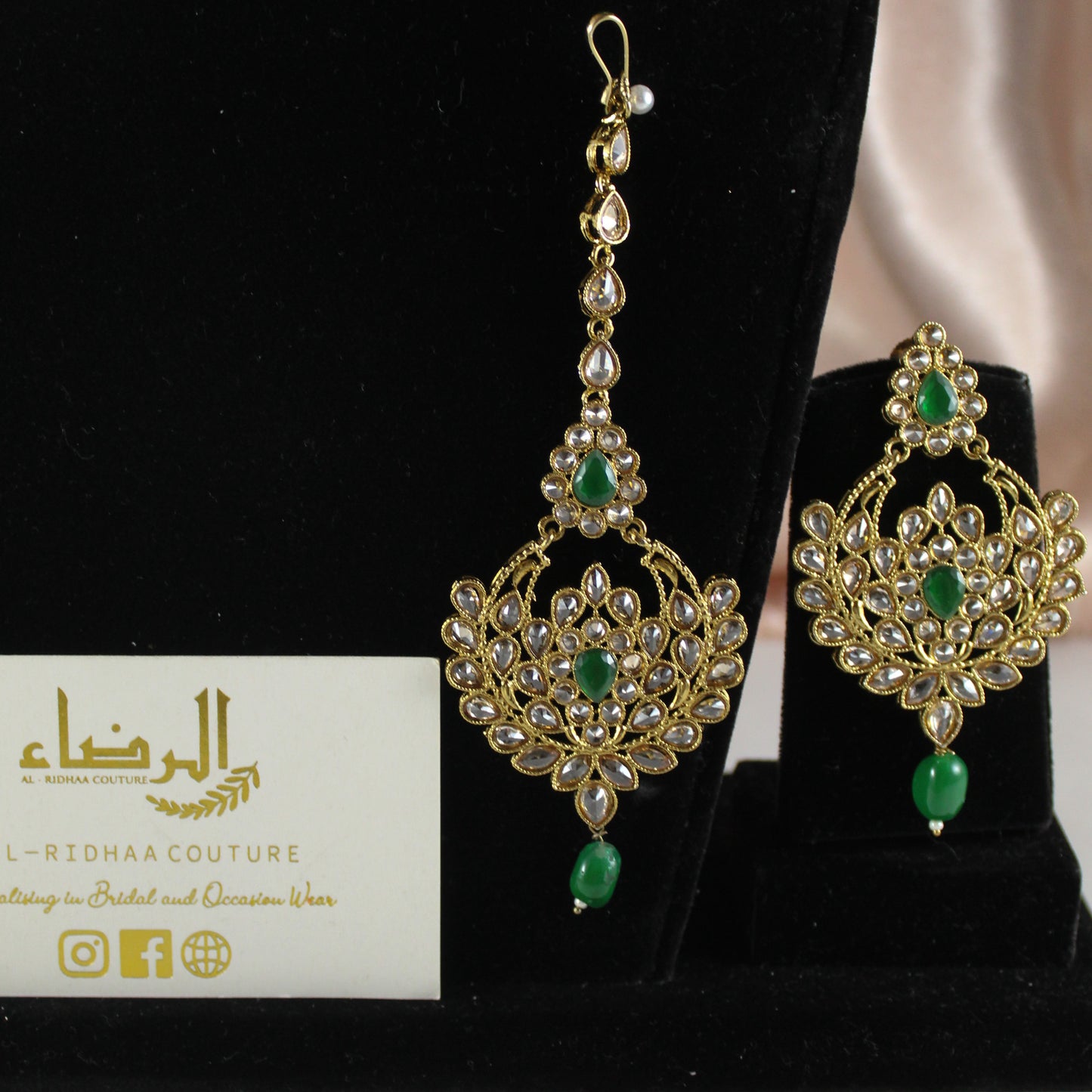 Ruksana - Bridal Set (Green)