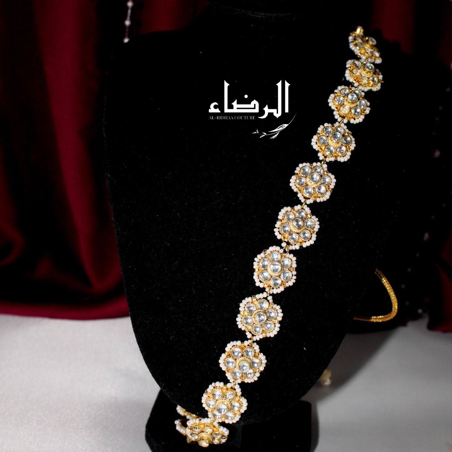 Johra - Pachi Kundan Head Peice