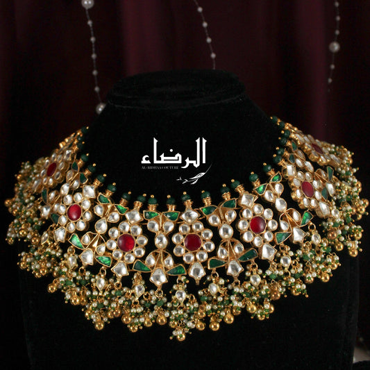 Pavan - Pachi Kundan Set