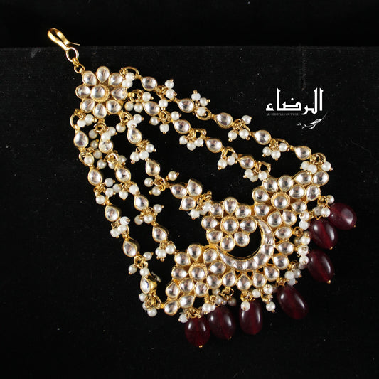 Sana - Pachi Kundan Jhoomars