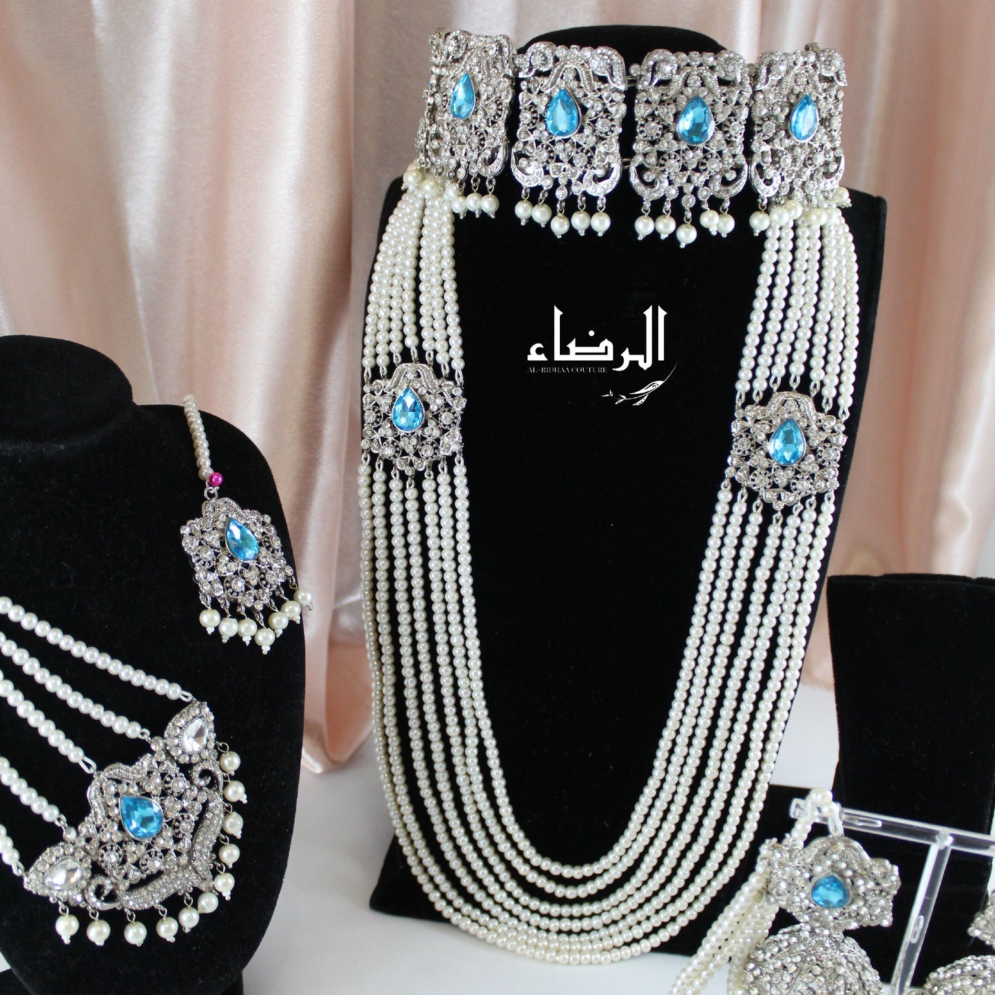 Alayna - Bridal Set (Blue)