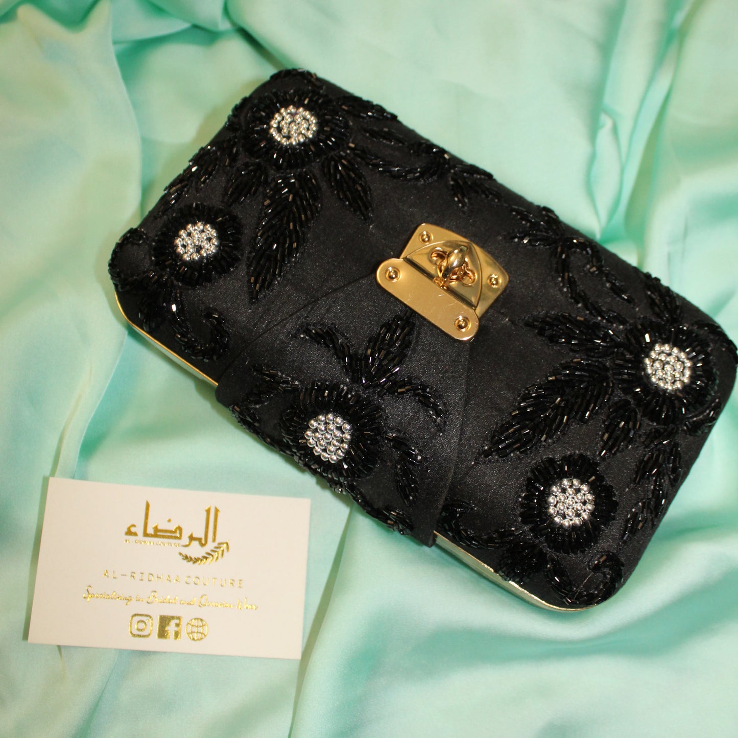 Maryam - Embroidered Clutch